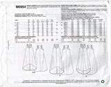 McCall's 6954 Tent Dress with Shaped Hemline, Uncut, Factory Folded Sewing Pattern Multi Size (4-14 or 16-26)
