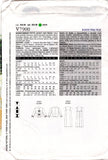 Vogue 7900 Fitted, Lined Above Hip Jacket and Close Fitting Straight Dress, Uncut, Factory Folded Sewing Pattern Size 6-10