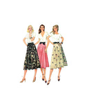McCall's 6493 Full Gathered, Flared Skirts in Two Lengths, Uncut, Factory Folded Sewing Pattern Size 12 Waist 26.5"