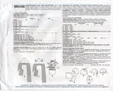 McCall's 6448 Child's Hats, Cowl and Mittens, Uncut, Factory Folded Sewing Pattern Multi Size X-Small to X-Large