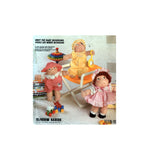 McCall's 770 Blossom Babies 12" (30.5 cm) Doll and Clothing, Partially Cut, Complete Sewing Pattern