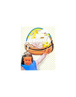 Butterick 4728 Quilted 17" (43 cm) Noah's Ark Wall Hanging, Uncut, Factory Folded Sewing Pattern