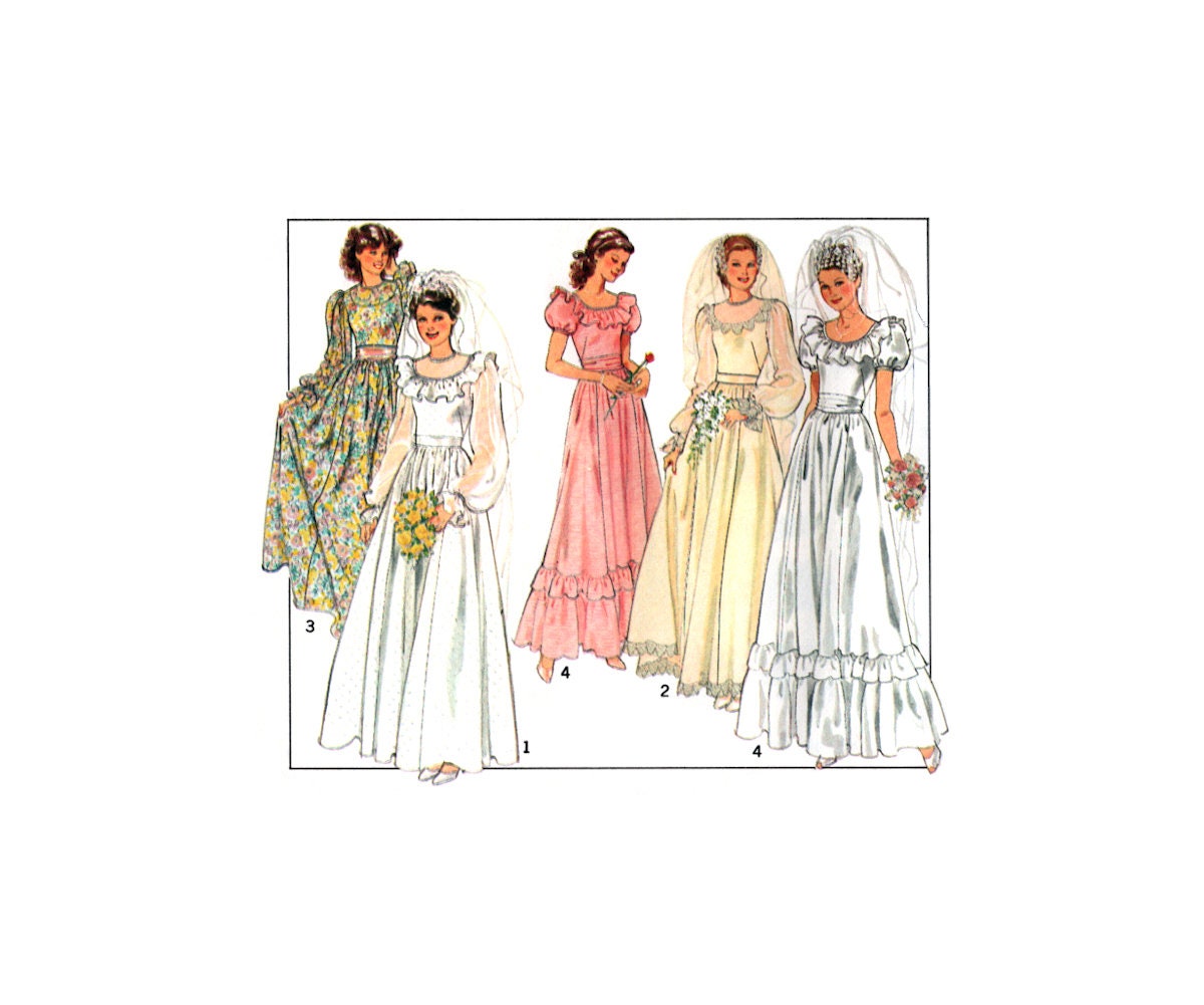 Style 3290 Lined Bridesmaid, Bridal, Wedding Dresses with Sleeve Lengt –  Patterns Central