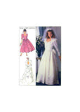 Simplicity 9505 Jessica McClintock Brides' and Bridesmaids' Dresses, Uncut, Factory Folded, Sewing Pattern Multi Size 8-14 (31.5-36)
