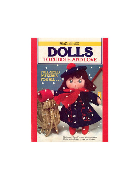 McCall's Dolls To Cuddle And Love, Instant Download PDF 8 pages