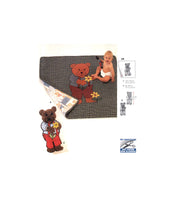 Burda 9973 Baby Coverlet and Soft Toy Bear, Uncut, Factory Folded Sewing Pattern Various Sizes