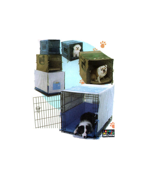 Simplicity 4713 Pet Crate Covers and Accessories in Three Sizes