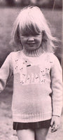 Toddlers Knitting - From 2 to 5 years - Instant Download PDF 32 pages