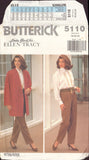 Butterick 5110 Sewing Pattern, Coat, Pants and Shirt, Size 18-20-22, Uncut, Factory Folded