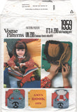 Vogue 1959 Children's Book and Applique Transfers, Uncut, Factory Folded Sewing Pattern