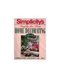 Simplicity's Simply The Best Home Decorating Book, Ring Bound Book, Clear Instructions and Diagrams, Colour Pictures, 235 Pages