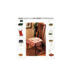 McCall's 3896 Eight Different Padded Chair and Stool Covers, Uncut, Factory Folded Sewing Pattern Various Sizes