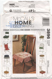 McCall's 3896 Eight Different Padded Chair and Stool Covers, Uncut, Factory Folded Sewing Pattern Various Sizes