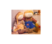 Butterick 4848 Wendy Everett 21" (53.5 cm) Country Dolls and 6.5" (16.5 cm) Friends, Soft Toys, Uncut, Factory Folded Sewing Pattern