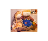 Butterick 4848 Wendy Everett 21" (53.5 cm) Country Dolls and 6.5" (16.5 cm) Friends, Soft Toys, Uncut, Factory Folded Sewing Pattern