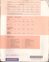 Spotlight Ruffle Top Sewing Pattern, Size 8-16, Uncut, Factory Folded