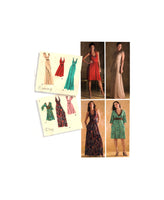 Simplicity 3503 Evening or Day Dress in Two Lengths with Bodice Variations, Uncut, Factory Folded Sewing Pattern Multi Size 6-14