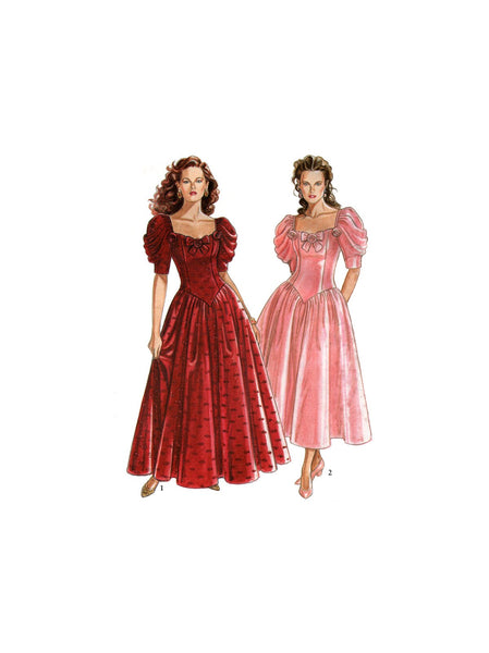 New Look 6489 Romantic Fit and Flare Prom/Formal/Evening Dress in Two Patterns Central New Look 6489 Romantic Fit and Flare Prom/Formal/Evening Dress in Two Patterns Central