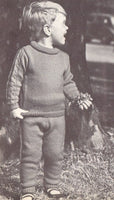Toddlers Knitting - From 2 to 5 years - Instant Download PDF 32 pages