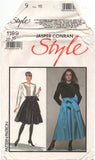 Style 1199 Jasper Conran Lined Evening Jacket, Skirt in Two Lengths and Sash, Uncut, Factory Folded Sewing Pattern Size 16