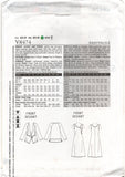 Vogue 8474 Raglan Sleeve Jacket and A-Line Dress with Asymmetrical Closure, Uncut, Factory Folded, Sewing Pattern Size 8-14