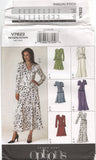 Vogue 7822 Princess Seam Top and Skirt in Two Lengths, Uncut, Factory Folded, Sewing Pattern Size 14-18