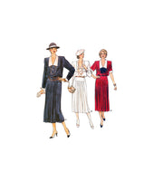 Vogue 9189 Blouson Dress in Two Lengths, Uncut, Factory Folded Sewing Pattern Size 12 or 14