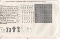 Vogue 8183 Bateau Neckline Dress in Two Lengths and Slip, Uncut, Factory Folded, Sewing Pattern Size 10