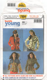 Burda 7994 Jacket with Style and Trim Variations, Uncut, Factory Folded, Sewing Pattern Multi Size 6-18