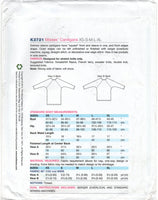 Kwik Sew 3721 Dolman Sleeve Cardigan in Two Lengths, Uncut, Factory Folded, Sewing Pattern Multi Size 31.5-45