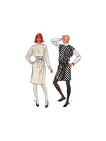 Butterick 4596 Front Wrap Jumper, Dress and Sash, Uncut, Factory Folded, Sewing Pattern Multi Size 8-16