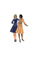 Butterick 5733 Semi-Fitted and Flared, Button Front Dress, Uncut, Factory Folded, Sewing Pattern Size 10