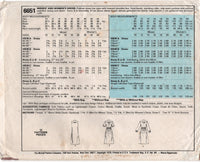 McCall's 6651 Pullover Dress with Sleeve Variations, Uncut, Factory Folded, Sewing Pattern Size 10