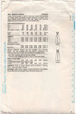 Butterick 5958 Fitted A-Line, Overalls Style Jumper, Cut, Complete, Sewing Pattern Size 14