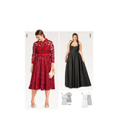 Burda 6487 Evening Dress in Two Styles, Uncut, Factory Folded, Sewing Patterns Central Burda 6487 Evening Dress in Two Styles, Uncut, Factory Folded, Sewing Patterns Central