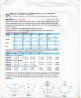 Kwik Sew 4130 Dolman Sleeve Jacket with Optional Hood and Trim Variations, Uncut, Factory Folded, Sewing Pattern Multi Size 3-10