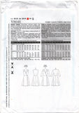 Vogue 8646 Sleeveless or Three Quarter Length Sleeve Wrap Dress, Uncut, Factory Folded Sewing Pattern Size 6-12
