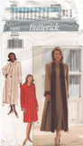 Butterick 3160 A-Line Coat and Dress, Both in Two Lengths, Uncut, Factory Folded, Sewing Pattern Plus Size 20-24