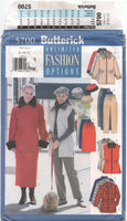 Butterick 5700 Jacket, Vest, Skirt, Pants and Hat, Uncut, Factory Folded, Sewing Pattern Size 8-12