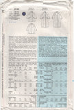 Vogue 7024 Raglan Sleeve Swing Coat or Long Coat, Uncut, Factory Folded, Sewing Pattern Multi Size 6-14