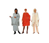 Butterick 6309 Oversized Draped Cape, Top, Tunic, Skirt and Pants, Uncut, Factory Folded, Sewing Pattern Size 8-12