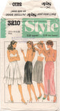 Style 3210 Waist Slips in Two Lengths, Cut, Complete Sewing Pattern Size 16-20