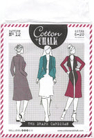 Cotton and Chalk 12 Draped Cardigan in Two Lengths, Uncut, Factory Folded, Sewing Pattern Multi Size 4-18