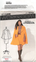New Look 6152 Swing Coat/Cape and Skirt, Uncut, Factory Folded Sewing Pattern Multi Size 8-18