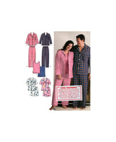 Simplicity 3971 Unisex Pajamas in Two Lengths and Knit Tank Top, Uncut, Factory Folded Sewing Pattern Multi Size 40-50