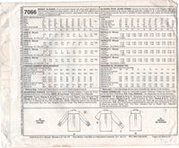 McCall's 7066 Palmer Petsch Three Hour Blouse with Sleeve Variations Sewing Pattern Size 14