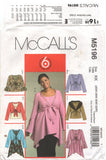 McCall's 5196 Shrugs, Top and Tunic, Uncut, Factory Folded Sewing Pattern Multi Plus Size 26-32