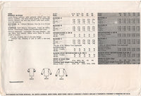 Butterick 4292 Pullover Blouse with Three Sleeve Lengths, Uncut, Factory Folded Sewing Pattern Size 12