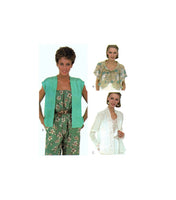 McCall's 7495 Cover Ups with Sleeve Variations, Uncut, Factory Folded Sewing Pattern Size 10-12