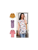 McCall's 7959 Loose Fitting Pullover Tunic and Dresses, Uncut, Factory Folded Sewing Pattern Multi Size 6-14